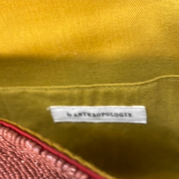 Anthropologie Beaded Multicolor Clutch - Picture 4 of 4